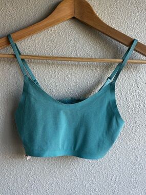 Blue Seamless Bralette